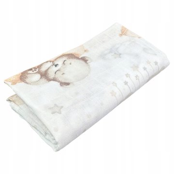 shumee Velike plenice iz muslina Plumeri 1x 70×70 cm - večja velikost, udobje