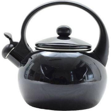 Belis Emajlirani čajnik 1,9 l, črne barve, izdelan za /SFINX