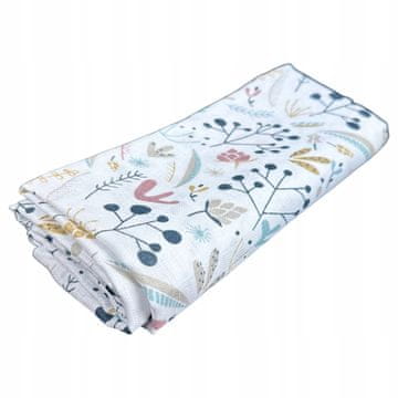 shumee Velike plenice iz muslina Plumeri 1x 70×70 cm - večja velikost, udobje