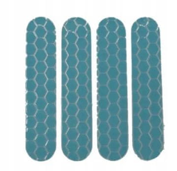 shumee Modre odsevne nalepke za skuter Blaupunkt ESC 910.2 / 808