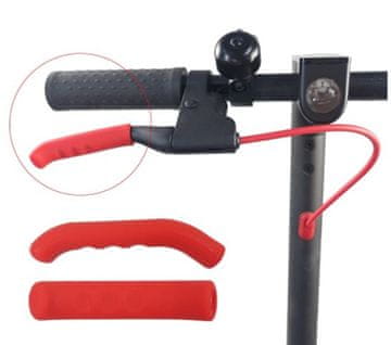 shumee Zaščita za zavorno ročico skuterja, rdeča