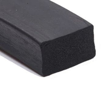 shumee Penasto tesnilo, porozna guma, EPDM profil, ploščata palica 15x35 mm, izolacija