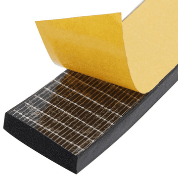 shumee EPDM tesnilo 2x20 mm samolepilni akustični trak za odbijač, vrata in okna