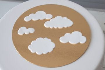 shumee Komplet za okrasitev tort CLOUDS, 5 kosov.