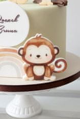 shumee 2D figurica za dekoracijo torte Safari Monkey