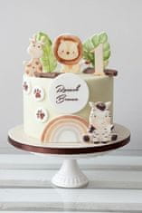 shumee 2D figurica za dekoracijo torte Safari TIGER