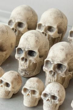 shumee XXL čokoladna lobanja, okrasek za noč čarovnic