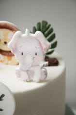 shumee 2D figurica za dekoracijo torte Safari SLON