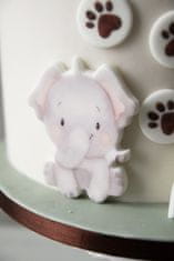 shumee 2D figurica za dekoracijo torte Safari SLON