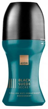 shumee Avon - Black Suede Secret antiperspirant roll-on deodorant 50 ml