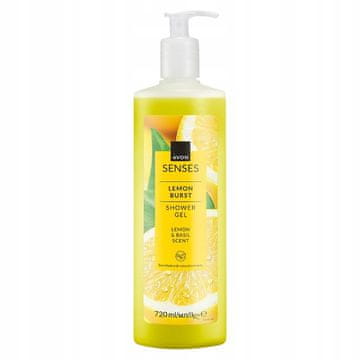 shumee Avon - Lemon Burst gel za prhanje z limono in baziliko 720 ml