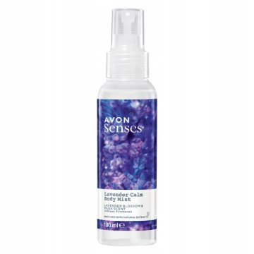 shumee Avon - Lavender Calm telovni sprej sivka in mošus Senses 100 ml
