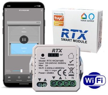 shumee RTX TUYA WiFi + RF MINI krmilnik rolet