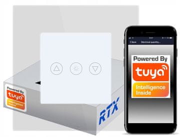 shumee 1-krožni zatemnilnik na dotik Bi. ZigBee TUYA RTX SH#