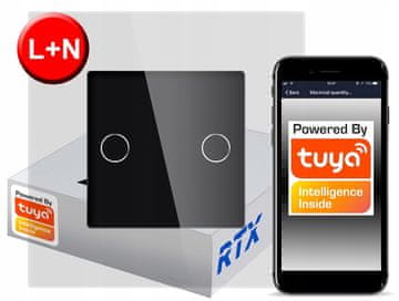 shumee Stikalo na dotik 2 vezja ZigBee TUYA RTX SH# L+N