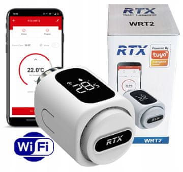 RTX Termostatska glava za WiFi pametni radiator TUYA