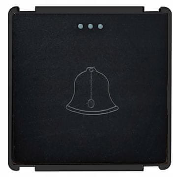 shumee Mehanski vložek gumba za zvonec črne barve RTX SH