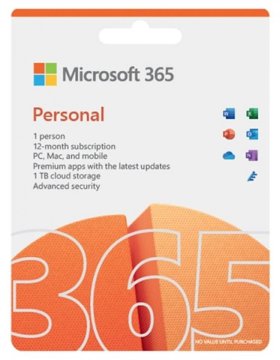 Microsoft 365 Personal, letna naročnina, slovenski jezik