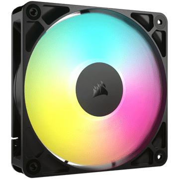 Corsair CORSAIR RS120 ARGB, 120mm PWM ventilator, črn