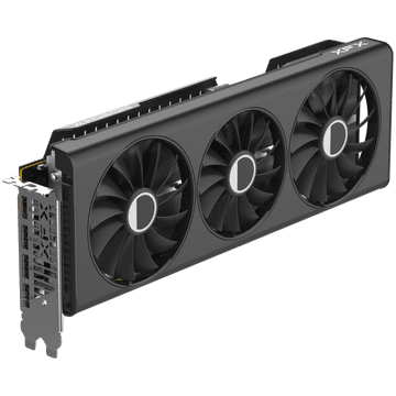 XFX AMD RX-7700XT QICK319 BLACK 12GB GDDR6 192bit grafična kartica, 2599 MHz / 18 Gbps, 3x DP, 1x HDMI, 3 fan, 2 slot