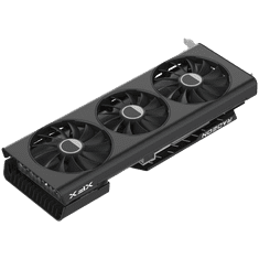 XFX AMD RX-7700XT QICK319 BLACK 12GB GDDR6 192bit grafična kartica, 2599 MHz / 18 Gbps, 3x DP, 1x HDMI, 3 fan, 2 slot