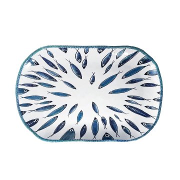 Servirni krožnik Sarda 30x20cm / ovalen / melamin