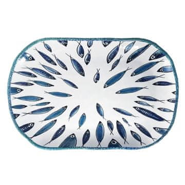 Servirni krožnik Sarda 36x23cm / ovalen / melamin