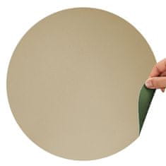 Namizni prtiček, pogrinjek 38cm / okrogel / umetno usnje