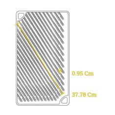 LODGE CAST IRON Plošča za žar Double Cast Iron 42,55x24,13cm / lito železo