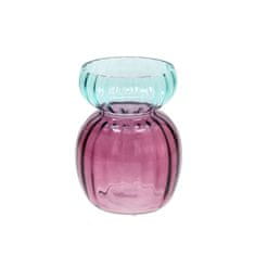 Andrea Fontebasso Vaza Mina h12cm / vijola-modra / steklo