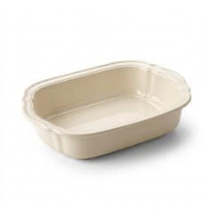 Andrea Fontebasso Pekač Chic 33x22cm / bež / keramika