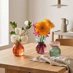 Andrea Fontebasso Vaza Mina h12cm / vijola-modra / steklo