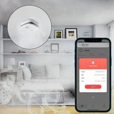 Tellur TELLUR WIFI pametni senzor za plin, bel