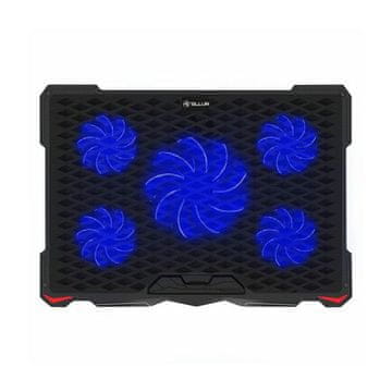 Tellur TELLUR Cooling PAD Basic 17", črn