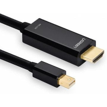 MojPlanet UGREEN MD101 kabel Mini DP v HDMI 4K 1.5m, črn