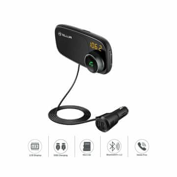 MojPlanet Tellur Bluetooth FM Transmitter FMT-B6