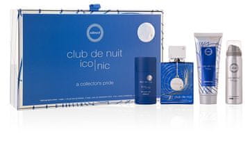 Armaf Club De Nuit Blue Iconic - EDP 105 ml + deodorant v prahu 75 g + deodorant v spreju 50 ml + gel za prhanje 100 ml