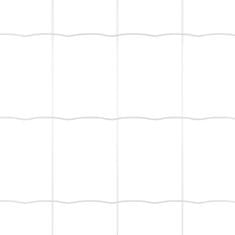 Vidaxl Evropska ograja srebrna 0.4 x 25 m