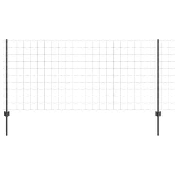 Vidaxl Ograja z varjeno žico 10 x 1 m (Š x V) Jeklo s PVC premazom