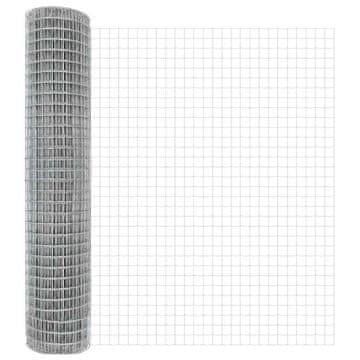 Vidaxl Evropska ograja 1,6 x 10 m PVC prevlečen železo