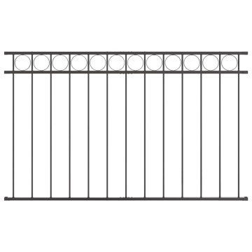 Vidaxl Element Ograje Assen Siva 170 x 100 cm Jeklo