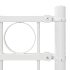 Vidaxl Element Ograje ASSEN Bela 170 x 170 cm Jeklo