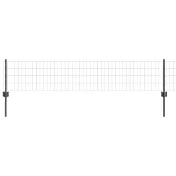 Vidaxl Ograja z varjeno žico 10 x 0,4 m (Š x V) Jeklo s PVC premazom