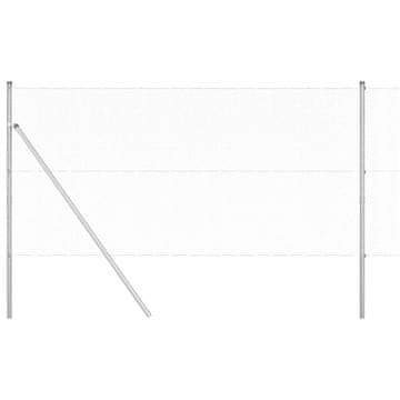 Vidaxl Sistem za pritrditev varjene žične ograje 10 x 1,4 m (Š x V)