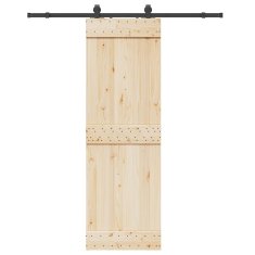 Vidaxl vidaXL Sistem za montažo drsnih vrat 183 cm jeklo črne barve