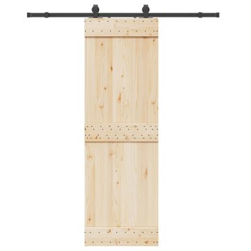 Vidaxl vidaXL Sistem za montažo drsnih vrat 183 cm jeklo črne barve