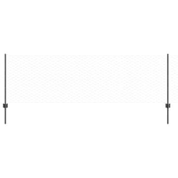 Vidaxl Ograja z varjeno žico 25 x 0,8 m (Š x V) Jeklo s PVC premazom