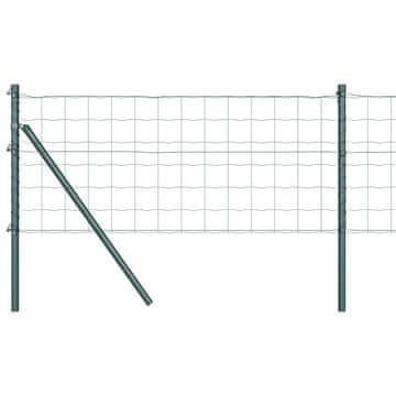 Vidaxl Sistem za pritrditev varjene žične ograje 25 x 0,4 m (Š x V)