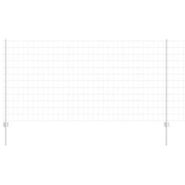 Vidaxl Ograja z varjeno žico 25 x 1,2 m (Š x V) Jeklo vroče pocinkano