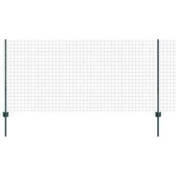 Vidaxl Ograja z varjeno žico 25 x 1 m (Š x V) Jeklo s PVC premazom